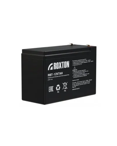 RBT-12V7AH. Аккумулятор герметичный свинцово-кислотный. ROXTON в Камышине