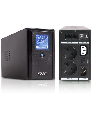 SVC V-600-L-LCD. Источник бесперебойного питания. SVC в Камышине