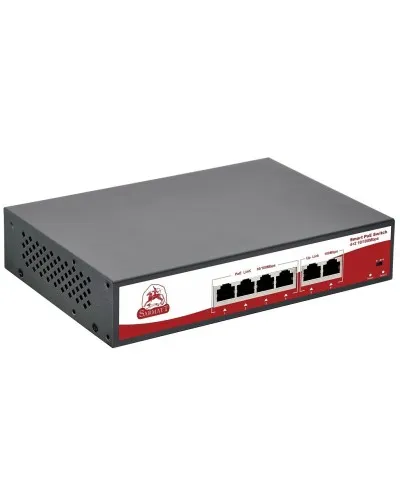 SR-PS0420FBL. Коммутатор с питанием по PoE. SarmatT в Камышине