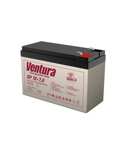 Ventura GP 12-7,2. Аккумулятор герметичный свинцово-кислотный. Ventura в Камышине