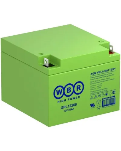 WBR GPL12260. Аккумулятор герметичный свинцово-кислотный. WBR в Камышине