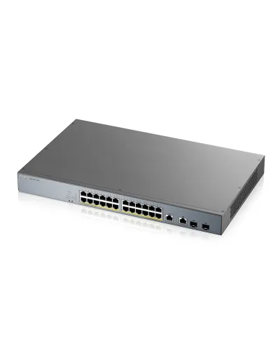 GS1350-26HP-EU0101F. L2 коммутатор PoE+ для IP-видеокамер rack 19. ZYXEL в Камышине