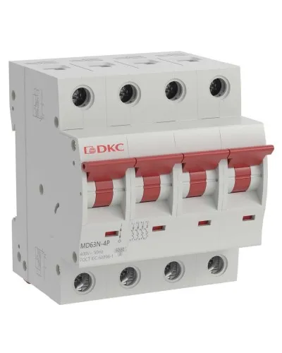 YON max MD63N 4P 32А 6кА C (MD63N-4PC32). Автоматический выключатель. ДКС в Камышине