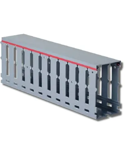 Короб перфорированный, серый RL12 25x80 (00146RL): Короб перфорированный в Камышине