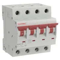 YON max MD63S 4P 10А 4,5кА C (MD63S-4PC10). Автоматический выключатель. ДКС