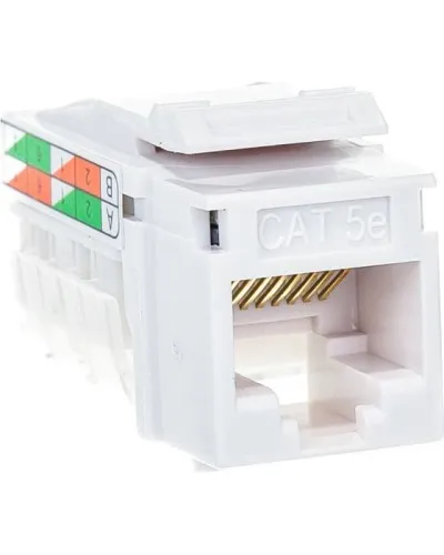 Механизм розетки компьютерной RJ-45. кат.5е. UTP LK45 (856100): Механизм розетки компьютерной в Камышине