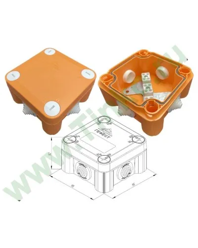 КМ-О-1010(П)(8к)-IP55: Коробка монтажная огнестойкая в Камышине