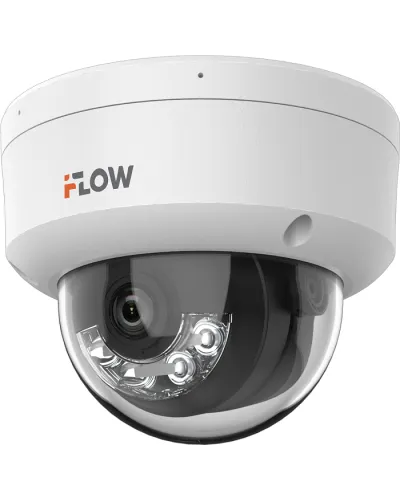 F-IC-2422C2MS(2.8мм). Бюджетная IP-видеокамера купольная. i-FLOW в Камышине