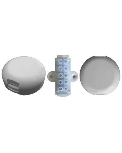 УК-2П с клеммной колодкой, 5 контактов, белый (Магнито-Контакт). Коробка коммутационная для 5х2 проводов. Магнито-Контакт в Камышине