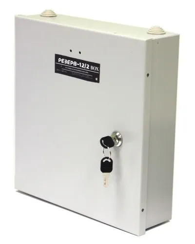 Резерв 12/5 BOX PRO (цвет корпуса черный). Источник вторичного электропитания резервированный. МикроКомСервис в Камышине