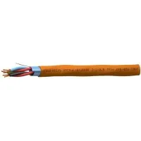 КПСЭнг(А)-FRHF 3х2х0,5 (Спецкабель). Кабель симметричный для систем охраны и противопожарной защиты огнестойкий, групповой прокладки, с пониженным дымо- и газовыделением. Спецкабель