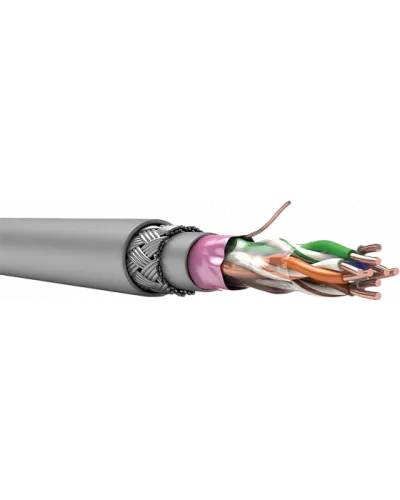 TechnoLAN F/UTP SWA PS Cat 5e ZH нг(A)-HF 2x2x0,52. Кабель «витая пара» (LAN) для структурированных систем связи. СПКБ-Техно в Камышине