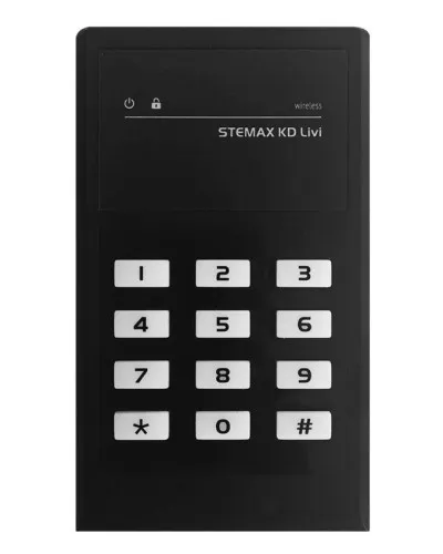 STEMAX KD Livi (черный). Беспроводная кнопочная кодовая панель. Стелс НПП в Камышине